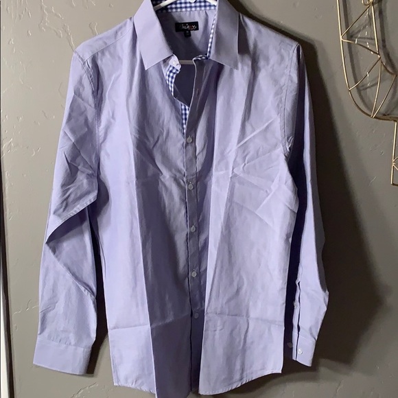 Men’s periwinkle dress shirt - Picture 3 of 4